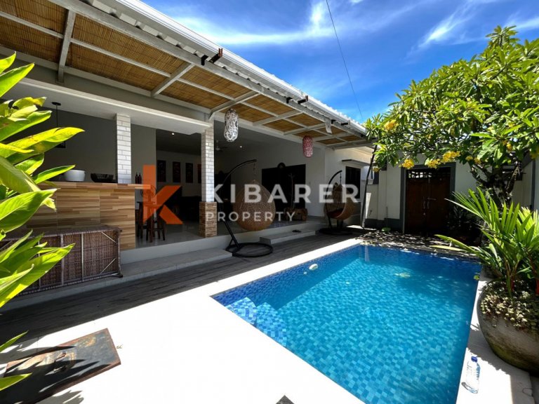 Wonderful Three Bedroom Open Living Room Villa Situated in Kerobokan