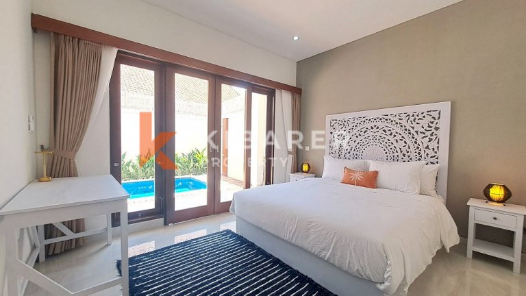 Charming Two-Bedroom Open Living Area Enclosed Kitchen-Dining Area Located in Kerobokan Area