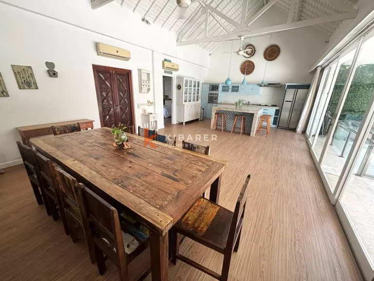 Stylish Four Bedroom Enclosed Living Villa Perfect for Family Living in Berawa