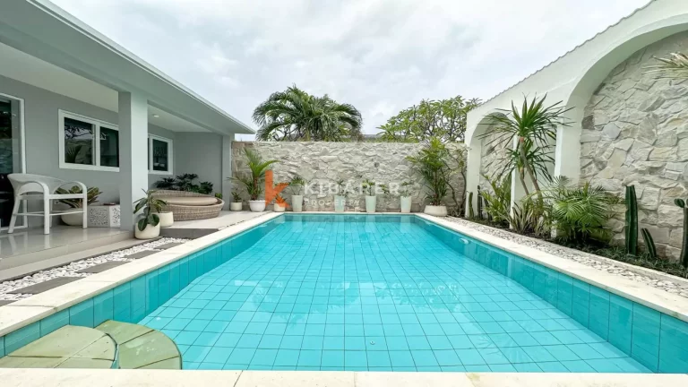 Charming Three-Bedroom Villa with Private Pool and Enclosed Living Area in Canggu