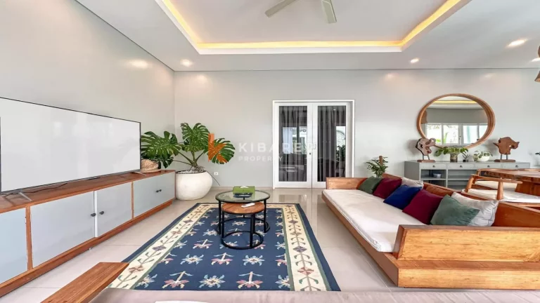 Charming Three-Bedroom Villa with Private Pool and Enclosed Living Area in Canggu