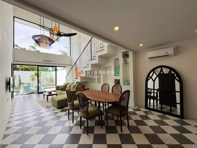 Sleek and Stylish New Three Bedroom Villa with Pool in the Heart of Umalas