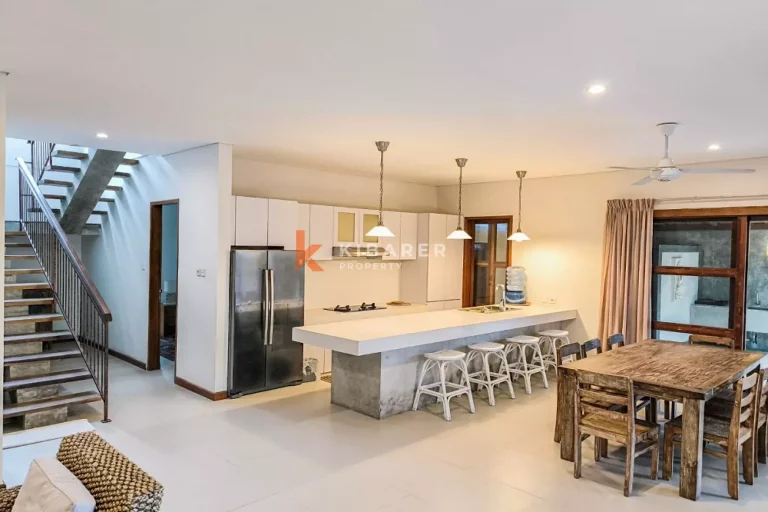 Exquisite Four-Bedrooms Enclosed Living Villa in Canggu (Available on 01st October 2026)
