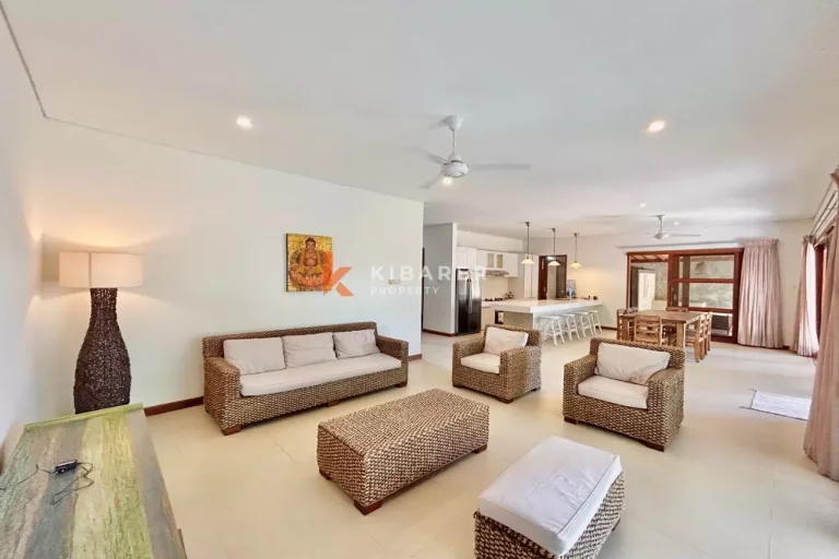 Exquisite Four-Bedrooms Enclosed Living Villa in Canggu (Available on 01st October 2026)