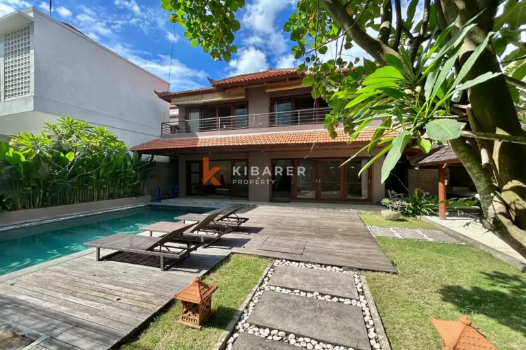 Exquisite Four-Bedrooms Enclosed Living Villa in Canggu (Available on 01st October 2026)