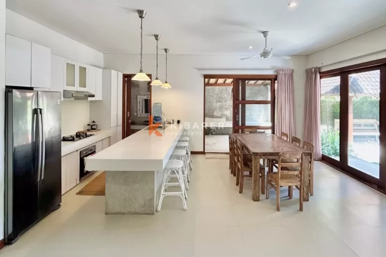 Exquisite Four-Bedrooms Enclosed Living Villa in Canggu (Available on 01st October 2026)