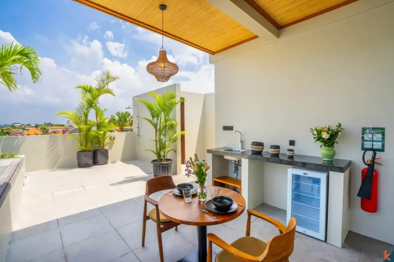 Apartemen dua kamar tidur dengan kualitas terbaik di pusat Seminyak