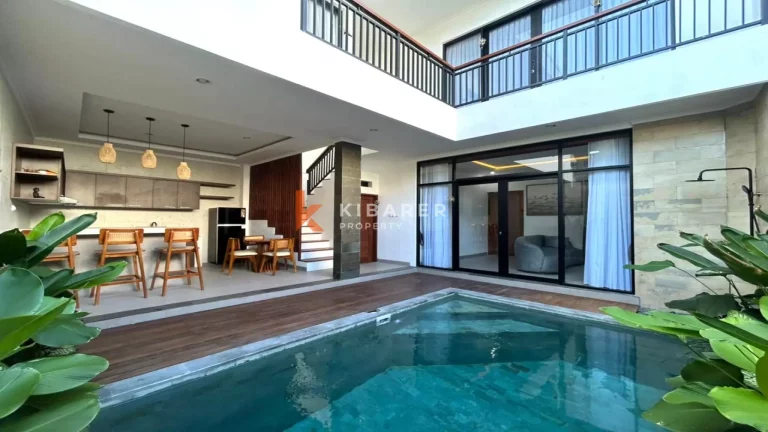 Modern Two-Bedroom Enclosed Living Room Villa with Private Pool in Padonan