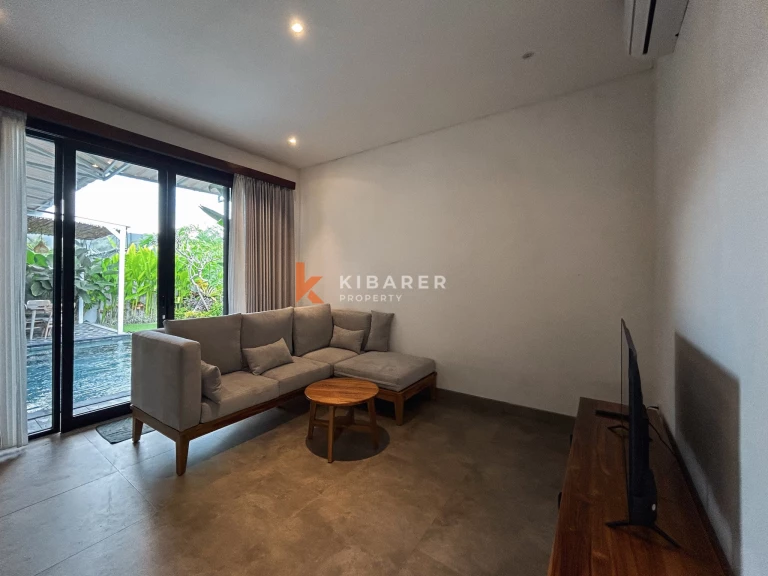 Charming Two-Bedroom Villa in Canggu – Tropical Modern Design