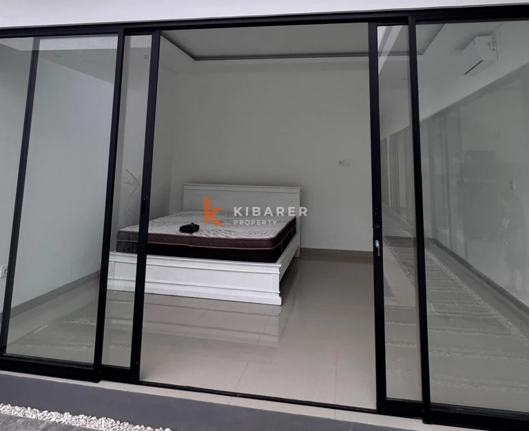 Modern Semi-furnished Three-Bedroom Villa with Private Pool in Prime Pererenan Location