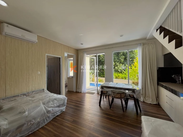 Villa Dua Kamar Tidur Menawan dengan Kolam Renang Pribadi di Kompleks Nusa Dua yang Aman