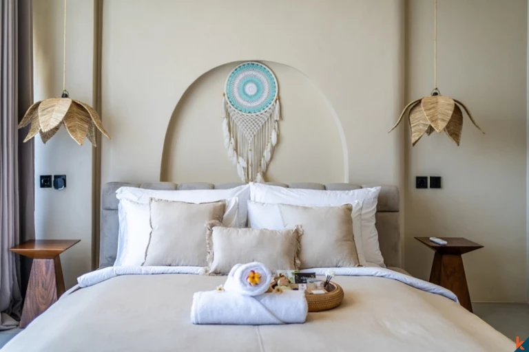 Villa méditerranéenne neuve de 2 chambres dans le quartier prisé de Pererenan