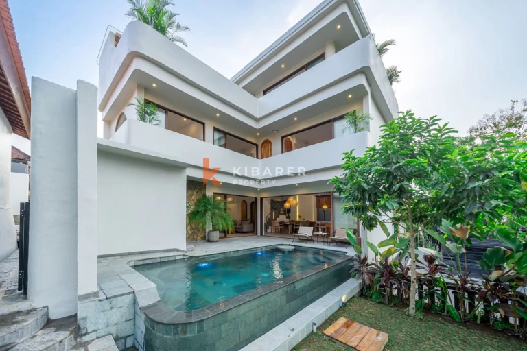 Signature Mediterranean Three-Bedroom Villa with Private Pool in Canggu