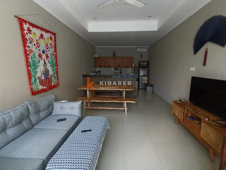 Charming Three-Bedroom Closed Living Room Villa in Kerobokan