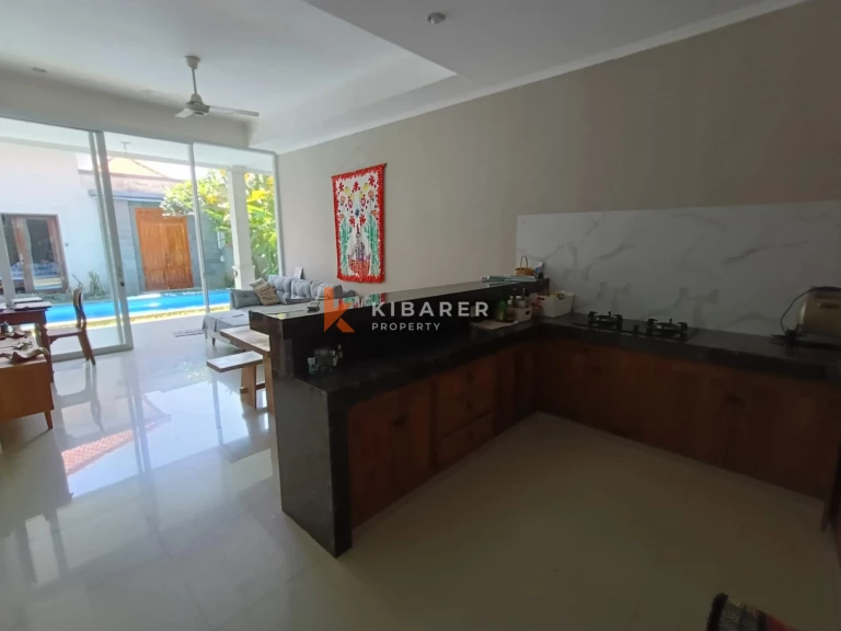 Charming Three-Bedroom Closed Living Room Villa in Kerobokan