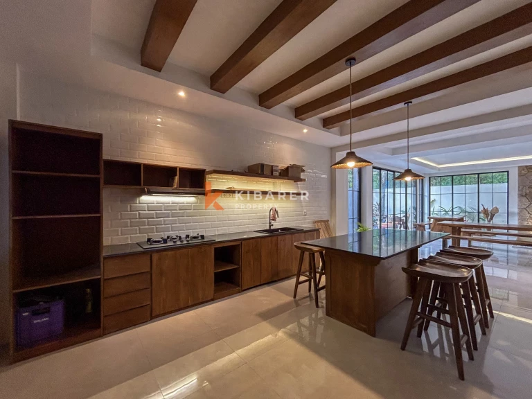 Modern Tropical Two-Bedroom Villa with Enclosed Living in Umalas