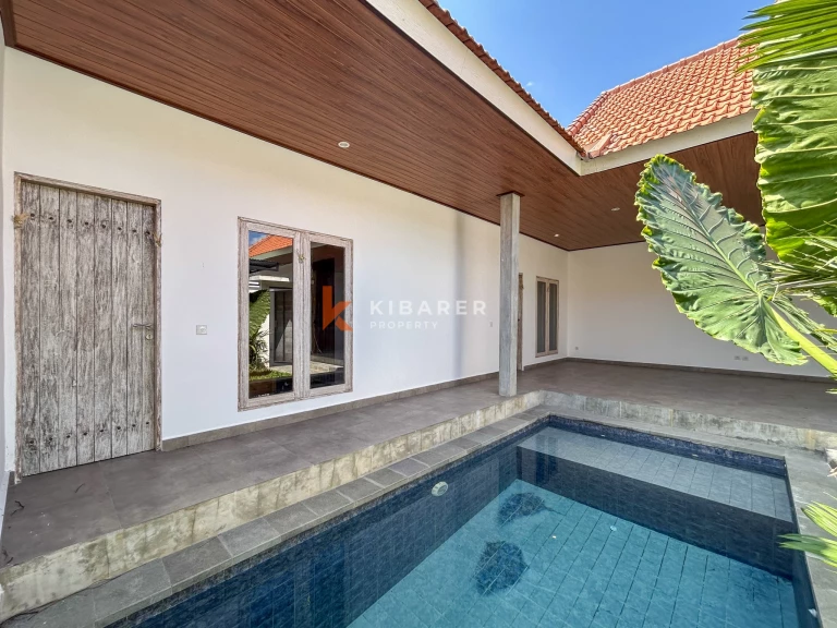 Charming Semi-Furnished Two-Bedroom Open Living Villa in Kerobokan