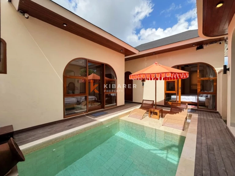 Contemporary Mediterranean Three Bedroom Villa with Rooftop Entertaining Space in Ungasan