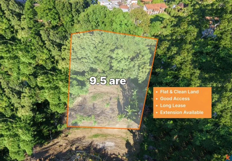 Rare Long Lease Opportunity 9.5 Are Land in Canggu
