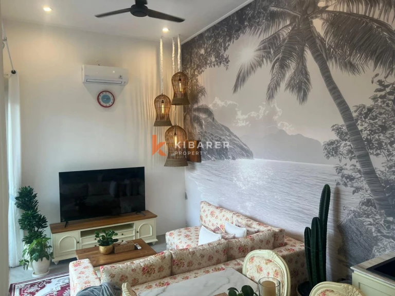 Tempat Persembunyian Romantis yang Nyaman: Vila Dua Kamar Tidur yang Menawan di Lokasi Utama Berawa