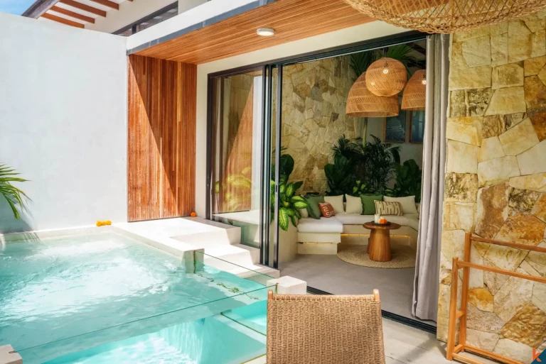 Villa moderne neuve d'une chambre à louer à long terme à Pecatu