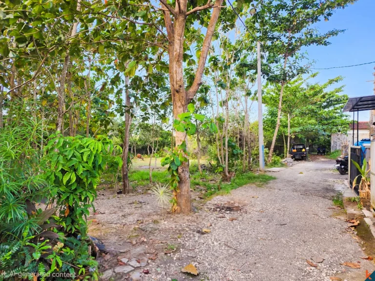 Great Freehold Plot of Land Located in Residential Area of Jimbaran - Nusa Dua