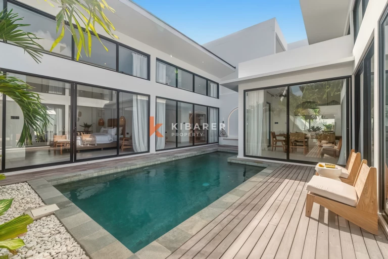 Complex Modern Three-Bedrooms Villa in Canggu