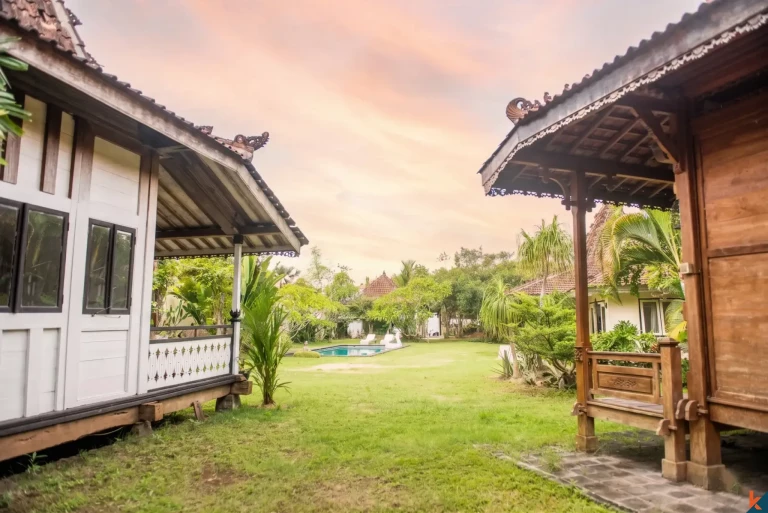 Tanah hak milik bergaya tradisional untuk dijual di Jimbaran