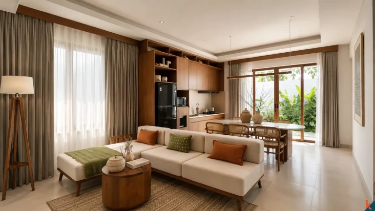 Prestigieuse propriété de quatre chambres en pleine propriété, vendue sur plan à Sanur