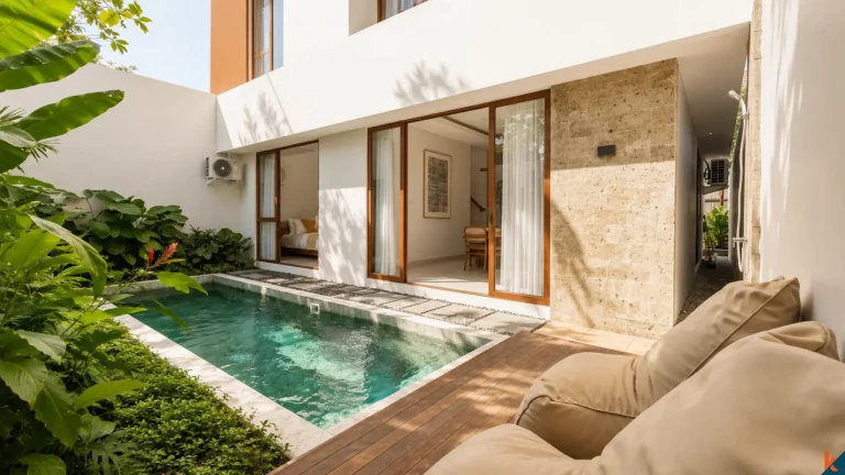 Prestigieuse propriété de quatre chambres en pleine propriété, vendue sur plan à Sanur