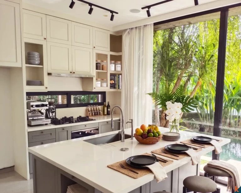 Villa exclusive de quatre chambres en pleine propriété, sur plan, avec vue panoramique sur les rizières à Sanur