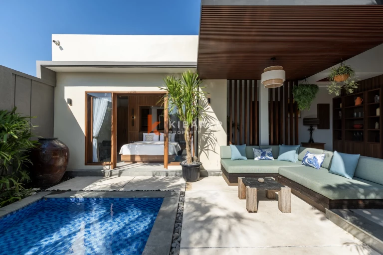Tropical Living Villa with Two Bedrooms + Multipurpose Room and Private Pool in Kerobokan