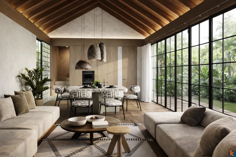 Villa 1 Kamar Tidur Bergaya Tropis Modern yang Akan Segera Hadir di Ubud