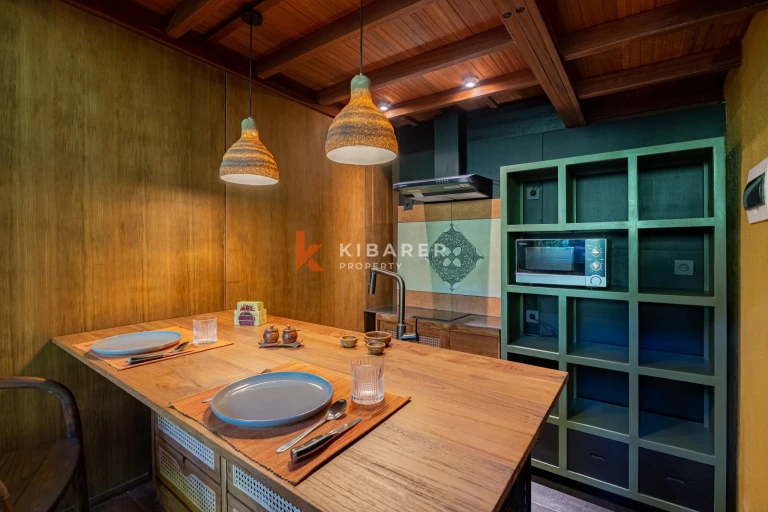 Apartemen Loft Mezzanine Satu Kamar Tidur dengan Kolam Renang Bersama, Dikelilingi Alam di Pecatu–Uluwatu