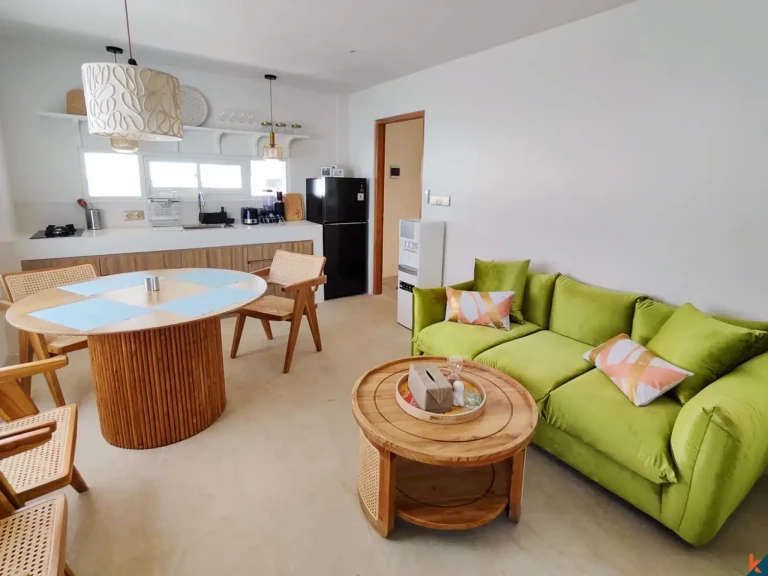 Apartemen sewa satu kamar tidur dekat pantai di Cemagi