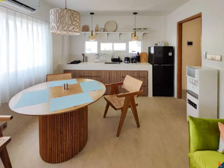 Apartemen sewa satu kamar tidur dekat pantai di Cemagi