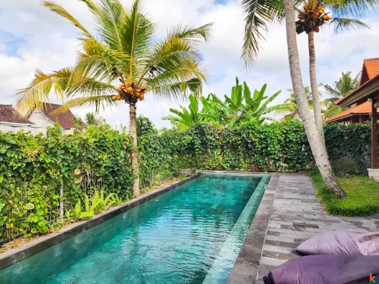 Penginapan Tenang Dua Kamar Tidur dengan Hak Sewa di Ubud - Sayan
