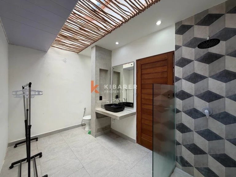 Vila Tertutup Tiga Kamar Tidur di Jungle Corner, Pererenan yang Tenang