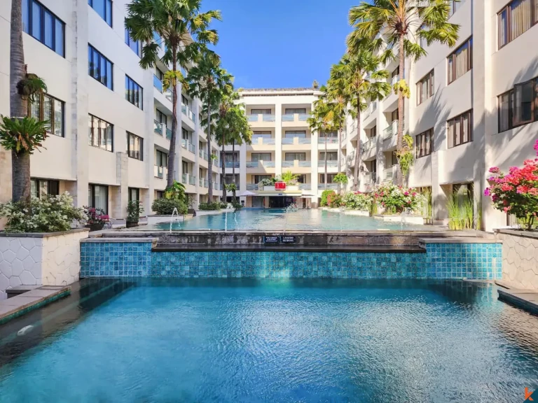 Amazing freehold one bedroom property part of exclusive hotel and residence in Kuta