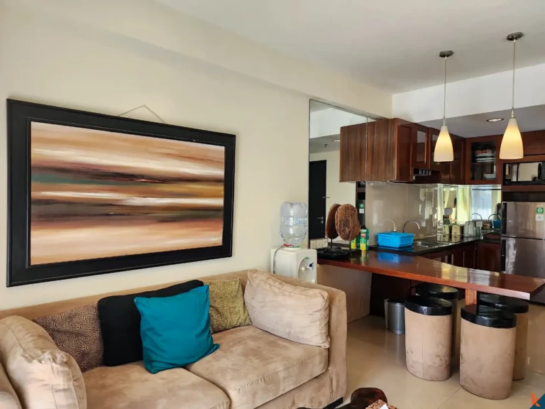 Amazing freehold one bedroom property part of exclusive hotel and residence in Kuta
