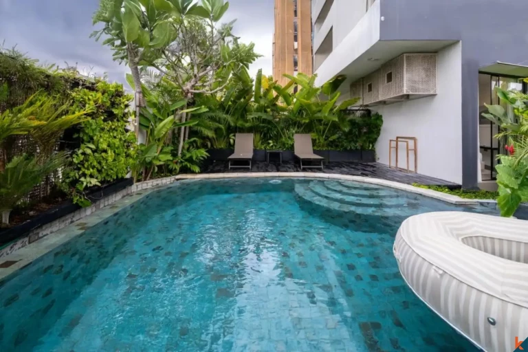 Leasehold One Bedroom Aparthotel Suite Close to Beach in Berawa