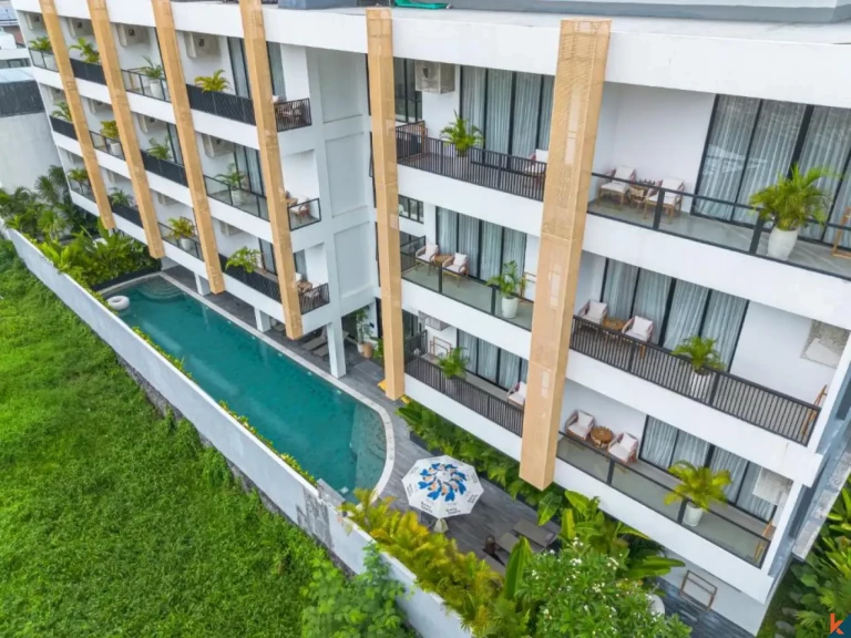 Leasehold One Bedroom Aparthotel Suite Close to Beach in Berawa