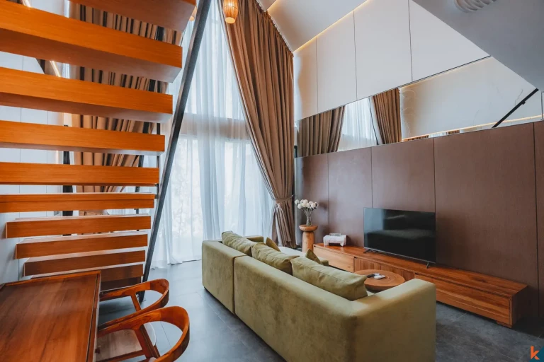 Properti Elegan Satu Kamar Tidur untuk Disewa di Ubud - Singapadu