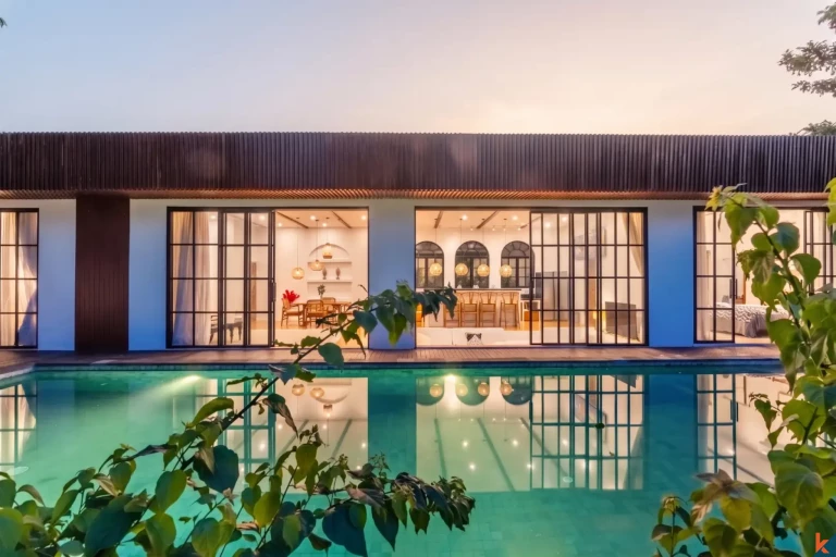 Modern Tropical Design Two Bedroom Leasehold Villa in Jimbaran