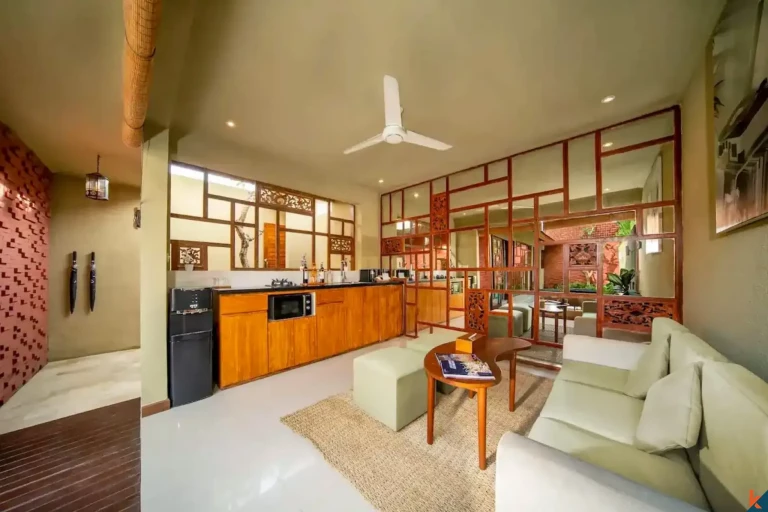 Stylish and Comfortable One Bedroom Villa for Lease in Berawa