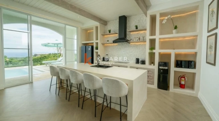 Modern Coastal Four Bedroom Villa with Rooftop and Ocean Panorama in Ungasan