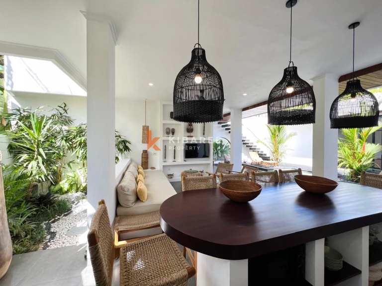 Modern Tropical Three-Bedroom Villa with Open Living & Rooftop Retreat in Tumbak Bayuh