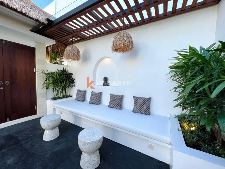 Modern Tropical Three-Bedroom Villa with Open Living & Rooftop Retreat in Tumbak Bayuh