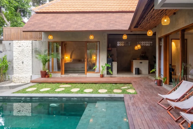 Vila Hak Sewa Tiga Kamar Tidur yang Menawan di Area Tenang Pecatu - Uluwatu
