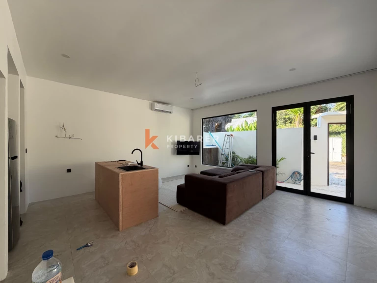 Minimalist Two-Bedrooms Enclosed Villa Moments from Seseh Beach (Minimum 2 Years Rental)